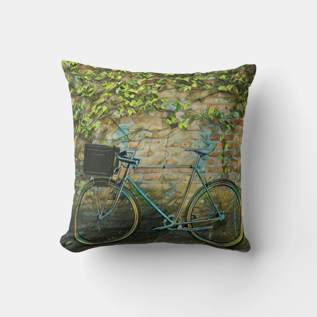Almofada Presente de bicicleta de montanha (Frente)