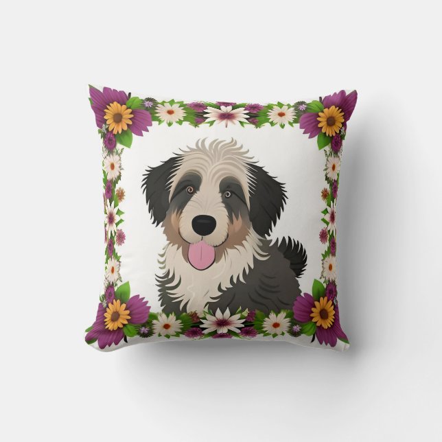 Almofada Presente de Decoração para Casa de Amante de Anima (Frente)
