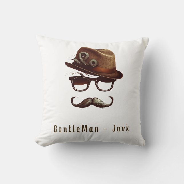 Almofada Presente de Dia de os pais Personalizado de Crianç (Frente)