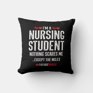 Almofada Presente de Enfermagem do Estudante - Prep NCLEX -