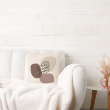 Presente de Formas de Blob Castanho e Pinecona Abs