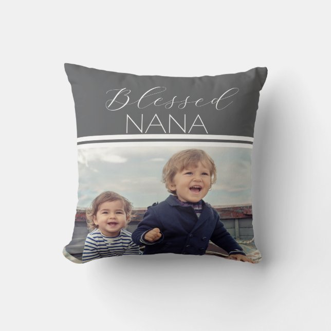 Almofada Presente de foto da Nana abençoada  (Frente)