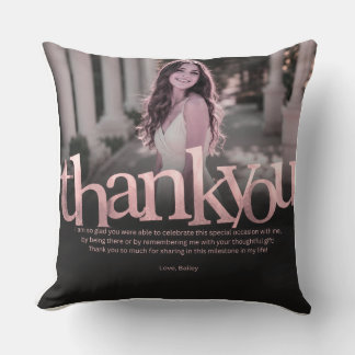 Almofada Presente de Foto Personalizada de Agradecimento po