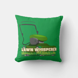 Almofada presente de jardinagem engraçada LAWN WHISPERER