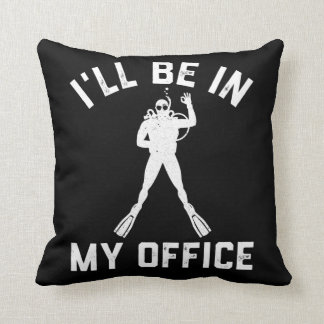 Almofada Presente de mergulho Scuba para Homens Engraçado S