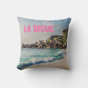 Almofada presente de praia do La Digue da Grande Anse Seych