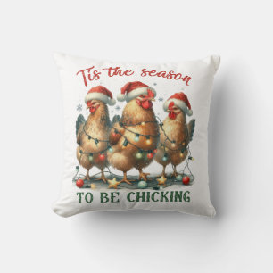 Almofada Presente De Xmas Para Chicória