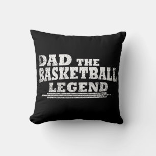 Almofada Presente engraçado do Dia dos Pais, Pai de Basquet