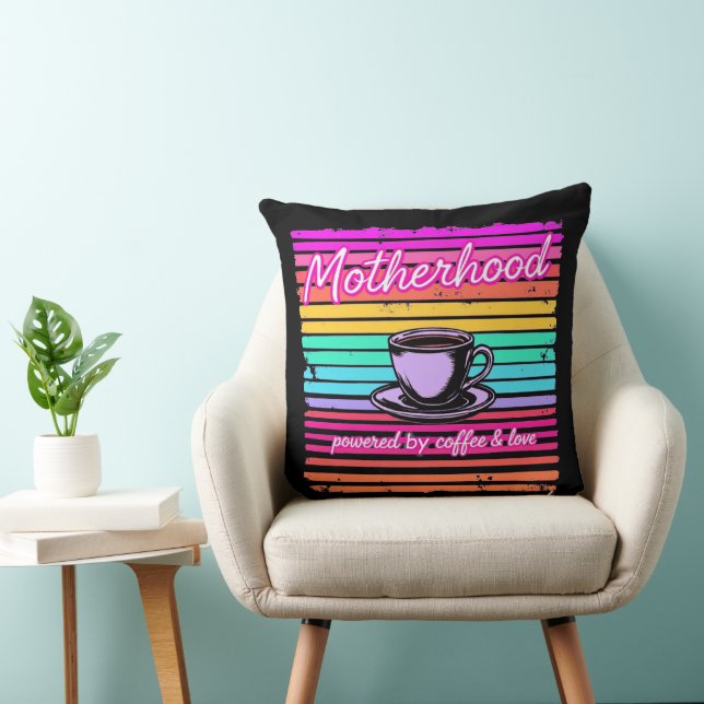 Almofada Presente Engraçado para Mães Cafeteiras | Dia das  (Cadeira)