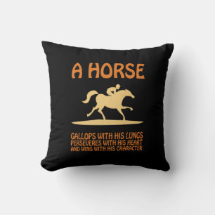 Almofada Presente Equestre   Galoços de cavalos