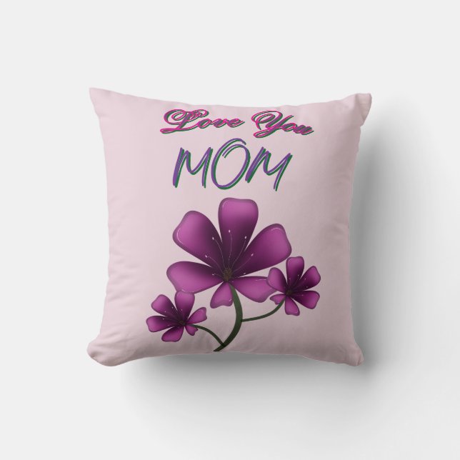 Almofada Presente floral personalizado e feito sob medida p (Frente)