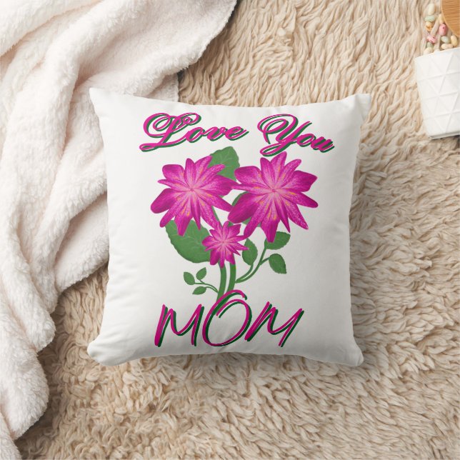 Almofada Presente Floral Personalizado e Sob Medida para o  (Cobertor)