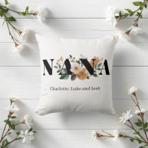 Presente Floral Personalizado Moderno para a Vovó