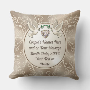 Almofada Presente lindo para recentemente o casal de