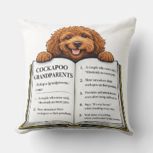 Presente para Avós de Cockapoo | Cachorro Engraçad