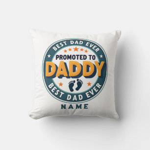 Almofada Presente Personalizado com Nome para Papai