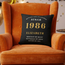 Presente Personalizado de 40º Aniversário 1986 Pre
