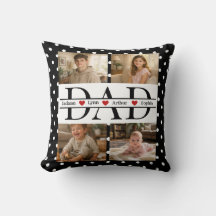 Presente Personalizado de 4 Fotos com Pontos Preto