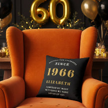 Presente Personalizado de 60 Anos de Idade 1966 Pr