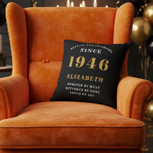 Presente Personalizado de 80 Anos de Idade 1946 Pr