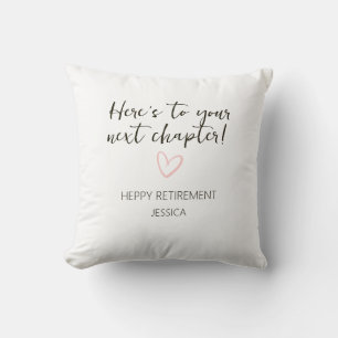 Almofada Presente Personalizado de Aposentadoria para o Pró