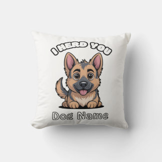 Almofada Presente Personalizado de Cachorro Pastor Alemão '