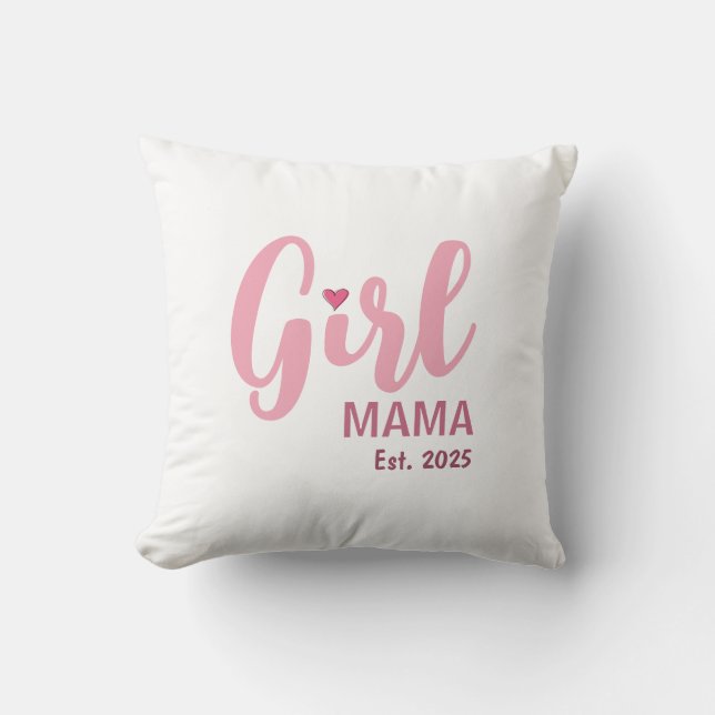 Almofada Presente Personalizado Girl Mama Est. (Frente)