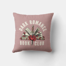 Presente Rosa Amante de Livros de Romance Sombria