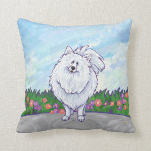 Almofada Presentes & acessórios brancos de Pomeranian