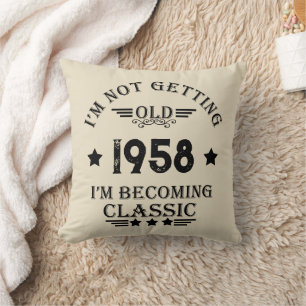 Almofada Presentes de 65 anos personalizados