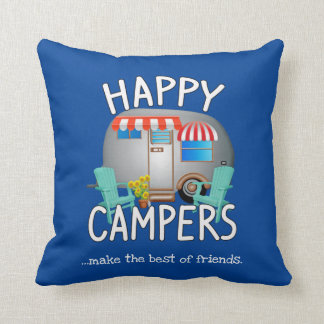 Almofada Presentes de acampamento|Feliz Camper