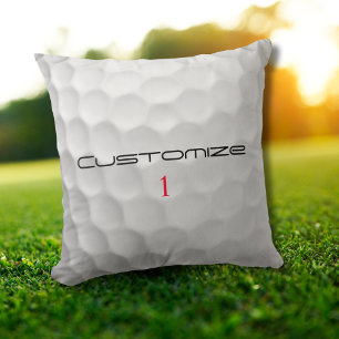 Almofada Presentes de Bolas de Golfe Personalizadas Série S