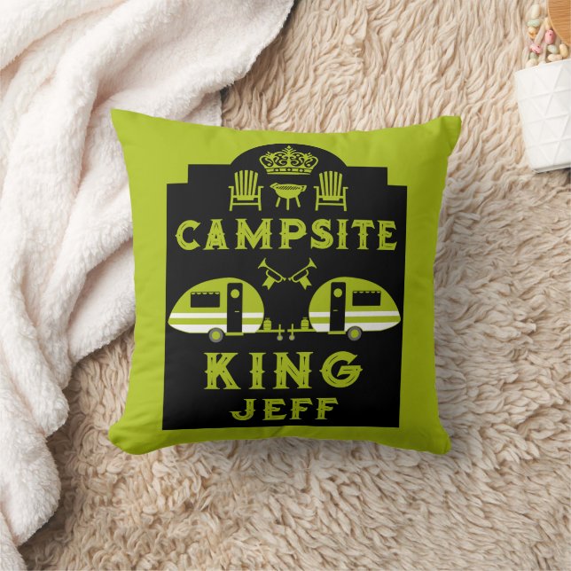 Almofada Presentes De Campsite King Para Campers (Cobertor)
