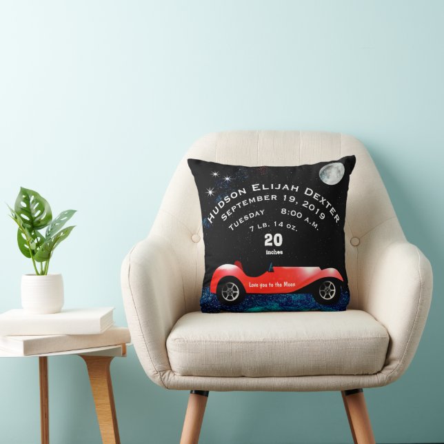 Almofada Presentes de Carro Clássico Quarto de Meninos Doce (Cadeira)
