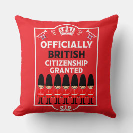 Almofada Presentes de Cidadania Britânica