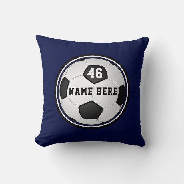 Almofada Presentes de Futebol Personalizados para Meninos e (Frente)