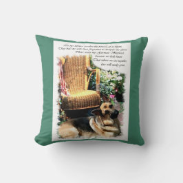 Almofada Presentes de german shepherd Amor