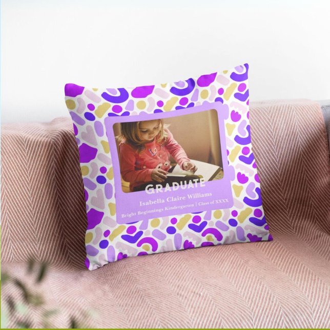 Almofada Presentes de Graduação de Blobs Bonitos para jardi (Cute Blobs Graduation Gifts for Kindergarteners)