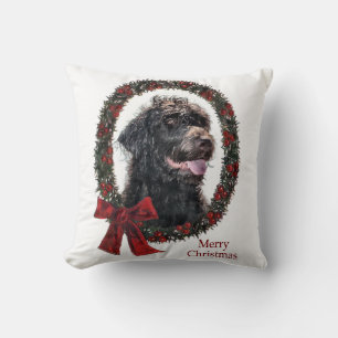 Almofada Presentes do Natal de Labradoodle