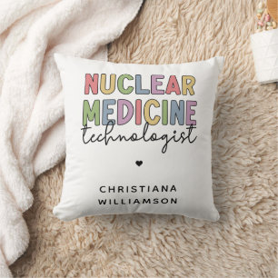 Almofada Presentes do tecnólogo de Medicina Nuclear Persona