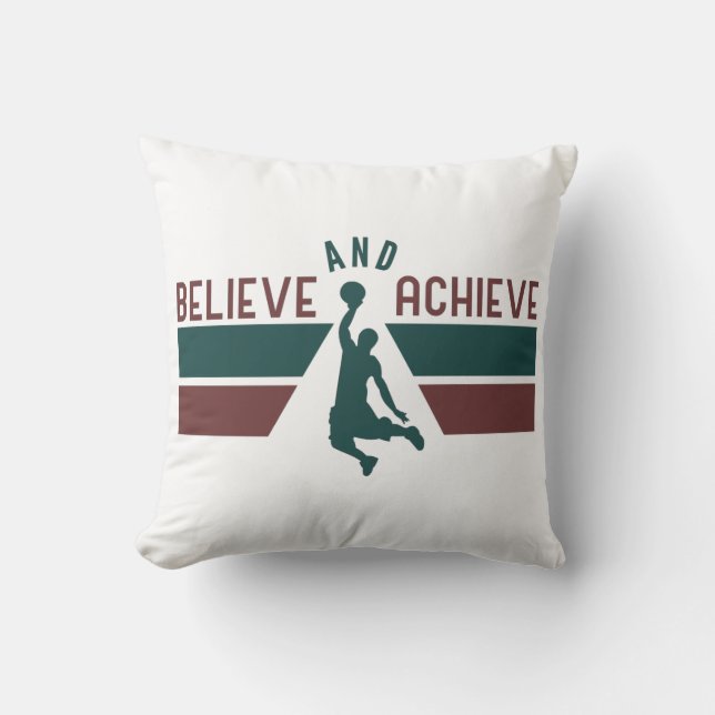 Almofada Presentes do Ventilador de Basquete jogador de bas (Frente)