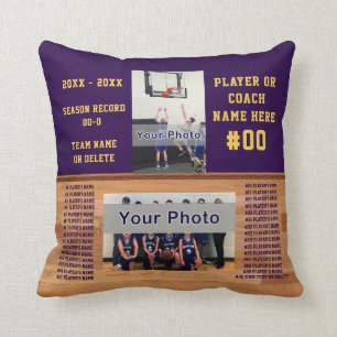 Almofada Presentes personalizados de basquete para jogadore
