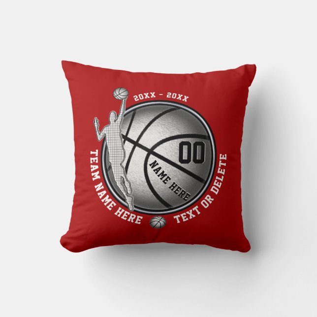Almofada Presentes personalizados do basquetebol para (Frente)