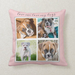 Almofada Presentes personalizados do cão - foto feita sob