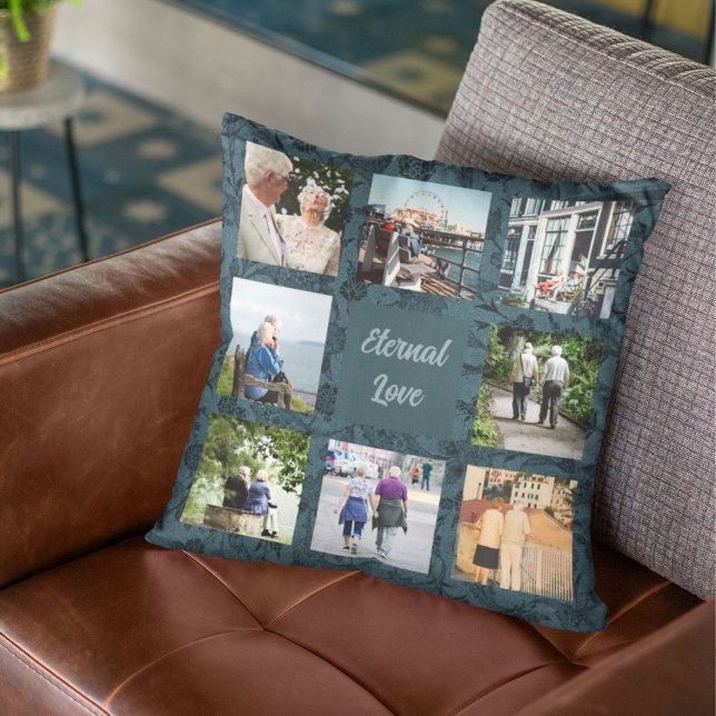 Almofada Presentes Personalizados para Casais de Pais Mais  (Personalized Gifts for Older Parents Couples)