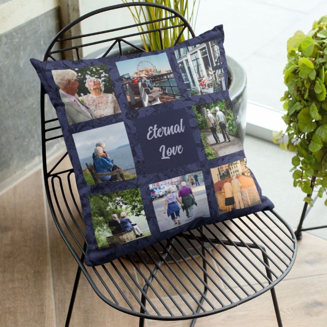 Almofada Presentes Personalizados para Casais Pais Mais Ant (Personalized Gifts for Older Parents Couples)
