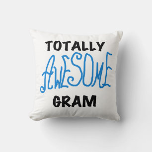 Almofada Presentes Totalmente Incríveis de Gram Azul