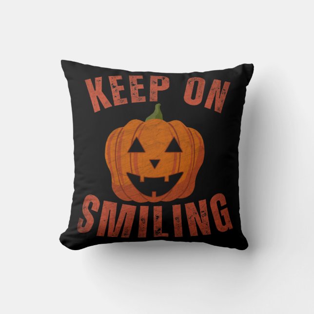 ALMOFADA PRESERVE O SORRISO PRESENTE DE HALLOWEEN (Frente)