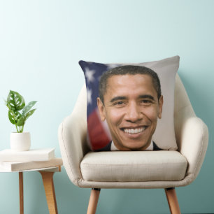 Almofada Presidente eleito dos Estados Unidos Barack Obama