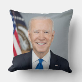 Almofada Presidente Joe Biden White House Retrato